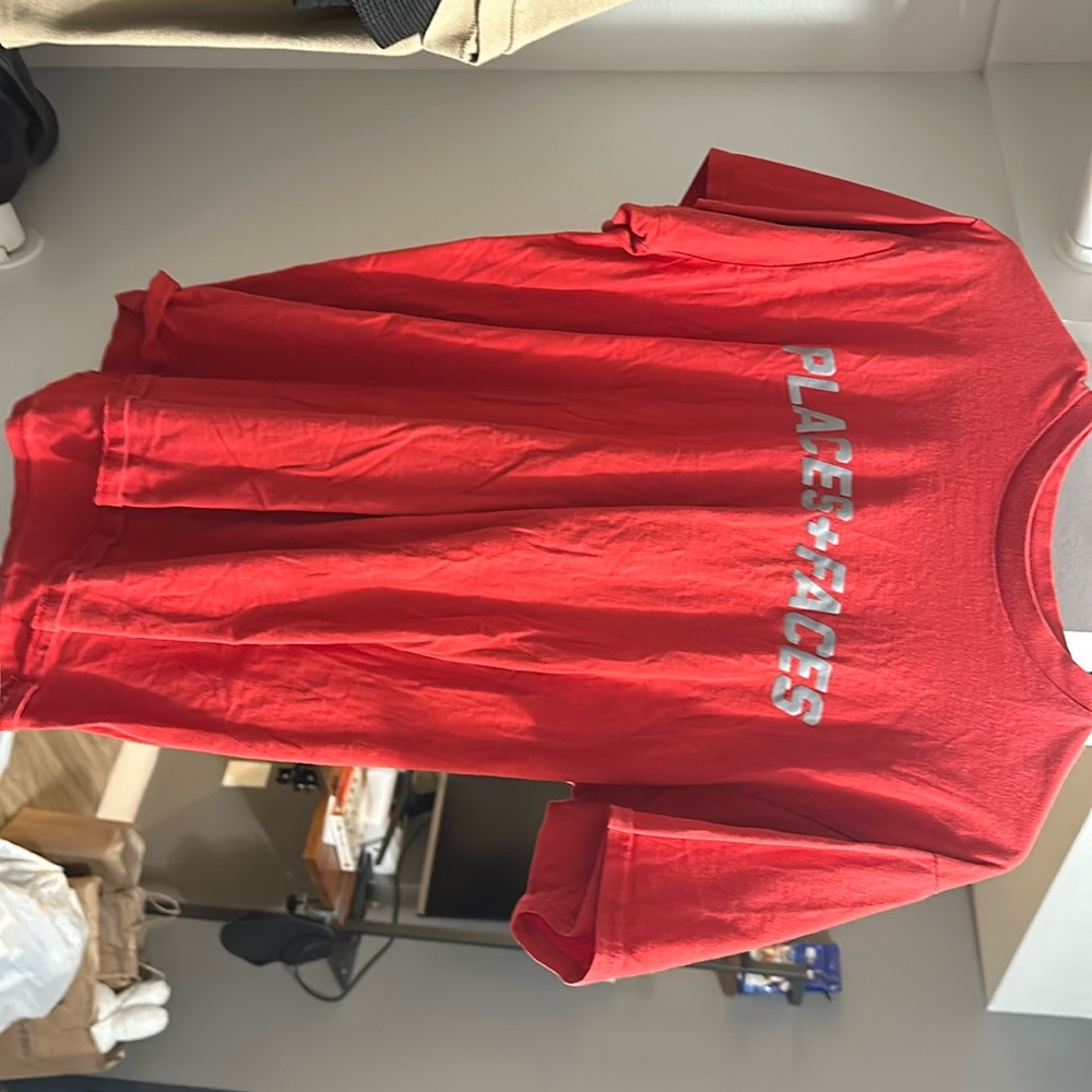 Reflective Red T Shirt Size M